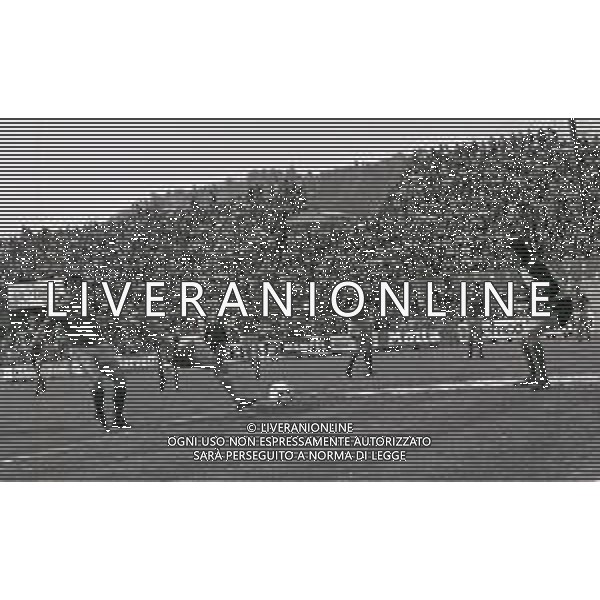 08-04-1984 COMO CAMPIONATO DI CALCIO SERIE B COMO-CATANZARO 1-2 NELLA FOTO AZIONE DI GIOCO AG ALDO LIVERANI SAS