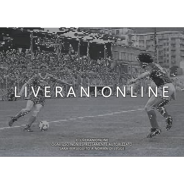 08-04-1984 COMO CAMPIONATO DI CALCIO SERIE B COMO-CATANZARO 1-2 NELLA FOTO MAURO GIBELLINI AG ALDO LIVERANI SAS