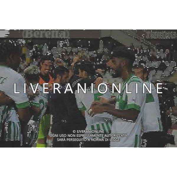 TVMV-Torino 17.09.2022 Stadio Grande Torino © Manuela Viganti/Agenzia Aldo Liverani Torino vs Sassuolo Campionato Calcio Serie A TIM 2022/2023 7a giornata Nella foto: esultanza sassuolo dopo il gol di agustin alvarez ©Viganti/AGENZIA ALDO LIVERANI SAS