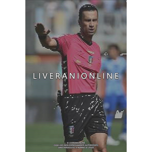 © TVRG l\'arbitro Daniele Rutella di Enna Como vs Spal Como 17-09-2022 Stadio Giuseppe Sinigaglia Campionato Serie BKT - 6a giornata foto Roberto Garavaglia/ag. Aldo Liverani sas/AGENZIA ALDO LIVERANI SAS