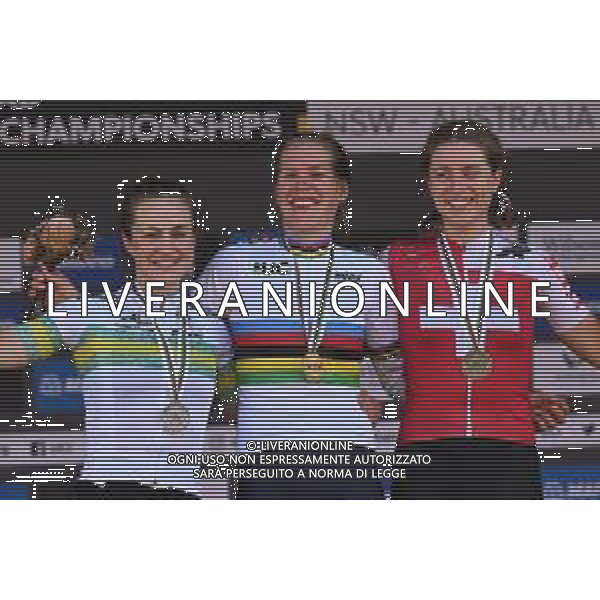 18-09-2022 World Championships Elite Women Cronometro; 2022, Olanda; 2022, Australia; 2022, Svizzera; Van Dijk, Ellen; Brown, Grace; Reusser, Marlen; Wollongong; FOTO STEFANO SIROTTI-AG ALDO LIVERANI SAS