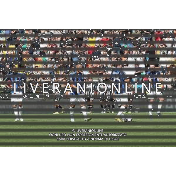 UDINESE - INTER CAMPIONATO CALCIO SERIE A TIM 18.09.2022 NELLA FOTO DELUSIONE INTER - MARCELO BROZOVIC, LAUTARO MARTINEZ, NICOLO\' BARELLA E MILAN SKRINIAR ©P.G./AGENZIA ALDO LIVERANI SAS