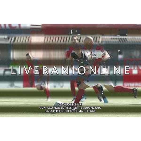 LEGA PRO - Rimini vs Olbia Campionato di calcio serie C girone B - nella foto: goal Santini(Rimini fc) ©Claudio Zamagni/Agenzia Aldo Liverani