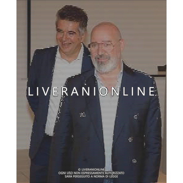 IMOLA 18 09 2022 PARTITO DEMOCRATICO PRANZO DI AUTOFINANZIAMENTO PRESENTE STEFANO BONACCINI PRESIDENTE DELLA REGIONE EMILIA ROMAGNA E SENATORE DANIELE MANCA NELLA FOTO PRSIDENTE DELLA REGIONE EMILIA ROMAGNA STEFANO BONACCINI E SENATORE DANIELE MANCA ©SANNA/AGENZIA ALDO LIVERANI SAS