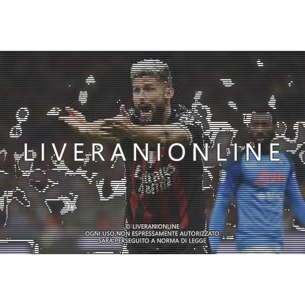 Olivier Giroud (Milan) Milan vs Napoli Milano 18-09-2022 Stadio Giuseppe Meazza - San Siro Campionato Serie A TIM - 6a giornata foto Roberto Garavaglia/ag. Aldo Liverani sas/AGENZIA ALDO LIVERANI SAS