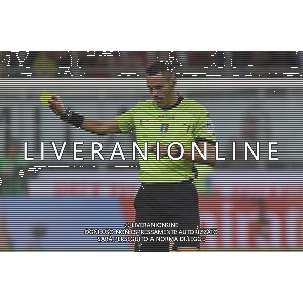 l\'arbitro Maurizio Mariani di Aprilia (LT) Milan vs Napoli Milano 18-09-2022 Stadio Giuseppe Meazza - San Siro Campionato Serie A TIM - 6a giornata foto Roberto Garavaglia/ag. Aldo Liverani sas/AGENZIA ALDO LIVERANI SAS