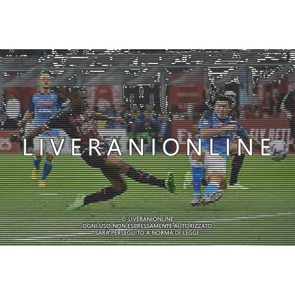 sul 2 a 1 Napoli occasione da gol per Pierre Kalulu (Milan) Milan vs Napoli Milano 18-09-2022 Stadio Giuseppe Meazza - San Siro Campionato Serie A TIM - 6a giornata foto Roberto Garavaglia/ag. Aldo Liverani sas/AGENZIA ALDO LIVERANI SAS