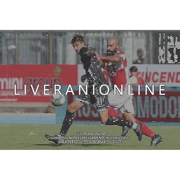 LEGA PRO - Rimini vs Olbia Campionato di calcio serie C girone B - nella foto: Lorenzo Babbi e Simone Pasa ©Claudio Zamagni/Agenzia Aldo Liverani /AGENZIA ALDO LIVERANI SAS