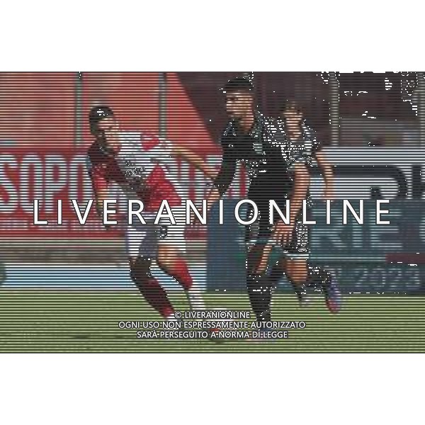 LEGA PRO - Rimini vs Olbia Campionato di calcio serie C girone B - nella foto: Fabrizio Brignani e Federico Mencagli ©Claudio Zamagni/Agenzia Aldo Liverani /AGENZIA ALDO LIVERANI SAS