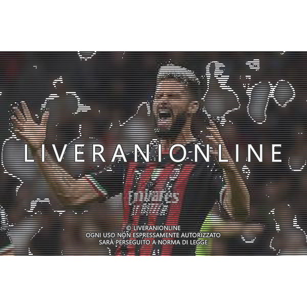 Olivier Giroud (Milan) Milan vs Napoli Milano 18-09-2022 Stadio Giuseppe Meazza - San Siro Campionato Serie A TIM - 6a giornata foto Roberto Garavaglia/ag. Aldo Liverani sas