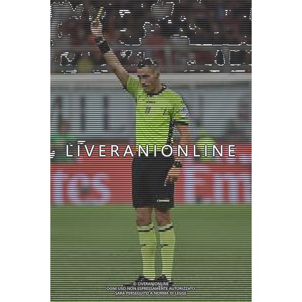 l\'arbitro Maurizio Mariani di Aprilia (LT) Milan vs Napoli Milano 18-09-2022 Stadio Giuseppe Meazza - San Siro Campionato Serie A TIM - 6a giornata foto Roberto Garavaglia/ag. Aldo Liverani sas