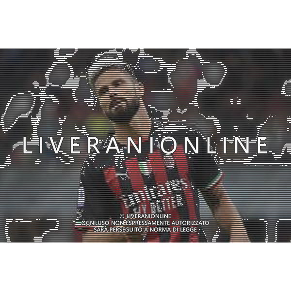 Olivier Giroud (Milan) Milan vs Napoli Milano 18-09-2022 Stadio Giuseppe Meazza - San Siro Campionato Serie A TIM - 6a giornata foto Roberto Garavaglia/ag. Aldo Liverani sas