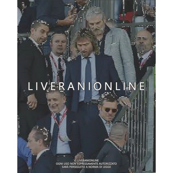 dal basso Federico Cherubini direttore sportivo Juventus, Pavel Nedved vicepresidente Juventus e Maurizio Arrivabene amministratore delegato Juventus Monza vs Juventus Monza 18-09-2022 U-Power Stadium Campionato Serie A TIM - 6a giornata foto Roberto Garavaglia/ag. Aldo Liverani sas