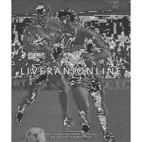 13-03-1983 VERONA-CAMPIONATO DI CALCIO SERIE A VERONA-UDINESE 0-0 NELLA FOTO LUIGI SACCHETTI E LUCIANO MARANGON AG ALDO LIVERANI SAS