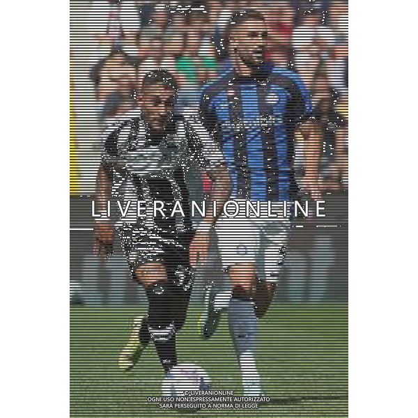 UDINE 18-09-22 FOT AG. ALDO LIVERANI / GARBUIO UDINESE VS INTER NELLA FOTO: PEREYRA ROBERTO MAXIMILIANO E ROBERTO GAGLIARDINI UDINESE - INTER CAMPIONATO CALCIO SERIE A TIM 18.09.2022 ©P.G.AGENZIA ALDO LIVERANI SAS