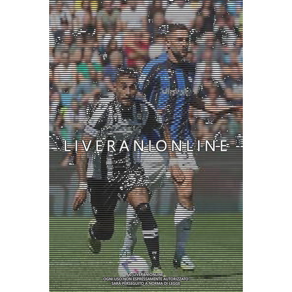 UDINE 18-09-22 FOT AG. ALDO LIVERANI / GARBUIO UDINESE VS INTER NELLA FOTO: PEREYRA ROBERTO MAXIMILIANO E ROBERTO GAGLIARDINI UDINESE - INTER CAMPIONATO CALCIO SERIE A TIM 18.09.2022 ©P.G.AGENZIA ALDO LIVERANI SAS