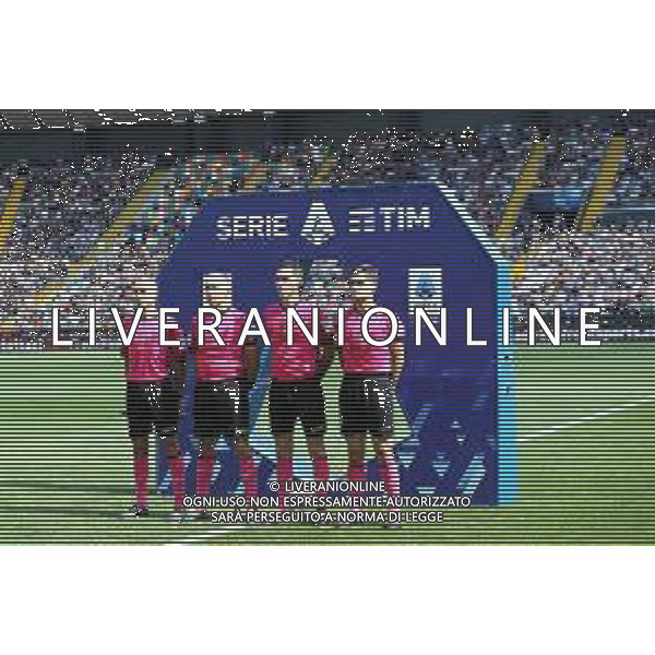 UDINE 18-09-22 FOT AG. ALDO LIVERANI / GARBUIO UDINESE VS INTER NELLA FOTO: TERNA ARBITRALE ARBITRO PAOLO VALERI, ASSISTENTI PALERMO , MOKHTAR UDINESE - INTER CAMPIONATO CALCIO SERIE A TIM 18.09.2022 ©P.G.AGENZIA ALDO LIVERANI SAS