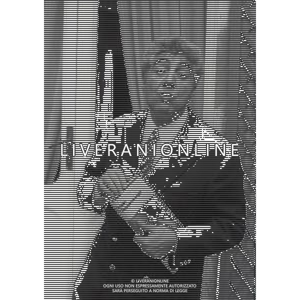 RETROSPETTIVA GINO BRAMIERI ATTORE COMICO CANTANTE NELLA FOTO GINO BRAMIERI A ROMA NELL\'ANNO 1968  AG ALDO LIVERANI SAS  
