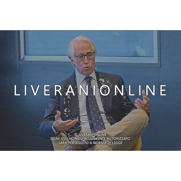 © TVRG conferenza Fondazione Milano Cortina 2026 e Deloitte nella Giovanni Malago\' Milano 20-09-2022 Il ruolo delle grandi aziende nella promozione dei valori dello sport, conferenza dibattito organizzata da Fondazione Milano Cortina 2026 e Deloitte Italia. Presenti Giovanni Malago\', presidente della Fondazione Milano Cortina 2026 e del CONI, Fabio Pompei, amministratore delegato di Deloitte Italia, Martina Caironi, campionessa Paralimpica di atletica e Deborah Compagnoni, campionessa Olimpica di sci alpino foto Roberto Garavaglia/ag. Aldo Liverani sas/AGENZIA ALDO LIVERANI SAS