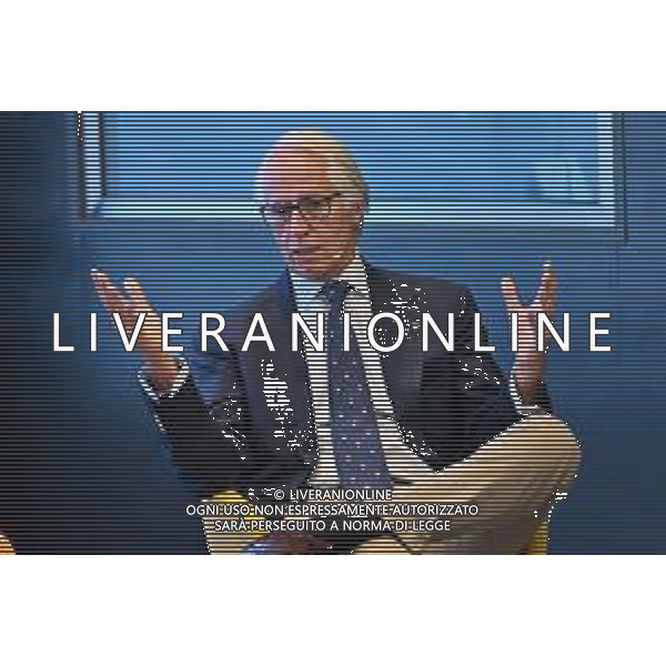 © TVRG conferenza Fondazione Milano Cortina 2026 e Deloitte nella Giovanni Malago\' Milano 20-09-2022 Il ruolo delle grandi aziende nella promozione dei valori dello sport, conferenza dibattito organizzata da Fondazione Milano Cortina 2026 e Deloitte Italia. Presenti Giovanni Malago\', presidente della Fondazione Milano Cortina 2026 e del CONI, Fabio Pompei, amministratore delegato di Deloitte Italia, Martina Caironi, campionessa Paralimpica di atletica e Deborah Compagnoni, campionessa Olimpica di sci alpino foto Roberto Garavaglia/ag. Aldo Liverani sas/AGENZIA ALDO LIVERANI SAS