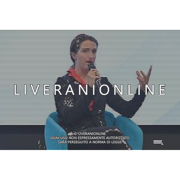 © TVRG conferenza Fondazione Milano Cortina 2026 e Deloitte nella Martina Caironi Milano 20-09-2022 Il ruolo delle grandi aziende nella promozione dei valori dello sport, conferenza dibattito organizzata da Fondazione Milano Cortina 2026 e Deloitte Italia. Presenti Giovanni Malago\', presidente della Fondazione Milano Cortina 2026 e del CONI, Fabio Pompei, amministratore delegato di Deloitte Italia, Martina Caironi, campionessa Paralimpica di atletica e Deborah Compagnoni, campionessa Olimpica di sci alpino foto Roberto Garavaglia/ag. Aldo Liverani sas/AGENZIA ALDO LIVERANI SAS