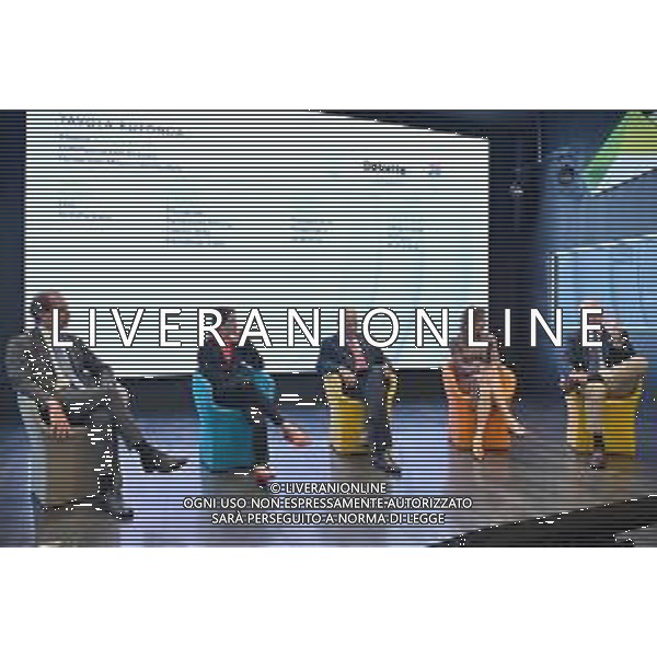 © TVRG conferenza Fondazione Milano Cortina 2026 e Deloitte nella un momento della conferenza Milano 20-09-2022 Il ruolo delle grandi aziende nella promozione dei valori dello sport, conferenza dibattito organizzata da Fondazione Milano Cortina 2026 e Deloitte Italia. Presenti Giovanni Malago\', presidente della Fondazione Milano Cortina 2026 e del CONI, Fabio Pompei, amministratore delegato di Deloitte Italia, Martina Caironi, campionessa Paralimpica di atletica e Deborah Compagnoni, campionessa Olimpica di sci alpino foto Roberto Garavaglia/ag. Aldo Liverani sas/AGENZIA ALDO LIVERANI SAS