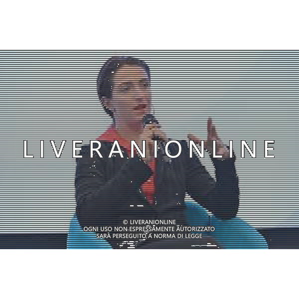 © TVRG conferenza Fondazione Milano Cortina 2026 e Deloitte nella Martina Caironi Milano 20-09-2022 Il ruolo delle grandi aziende nella promozione dei valori dello sport, conferenza dibattito organizzata da Fondazione Milano Cortina 2026 e Deloitte Italia. Presenti Giovanni Malago\', presidente della Fondazione Milano Cortina 2026 e del CONI, Fabio Pompei, amministratore delegato di Deloitte Italia, Martina Caironi, campionessa Paralimpica di atletica e Deborah Compagnoni, campionessa Olimpica di sci alpino foto Roberto Garavaglia/ag. Aldo Liverani sas/AGENZIA ALDO LIVERANI SAS