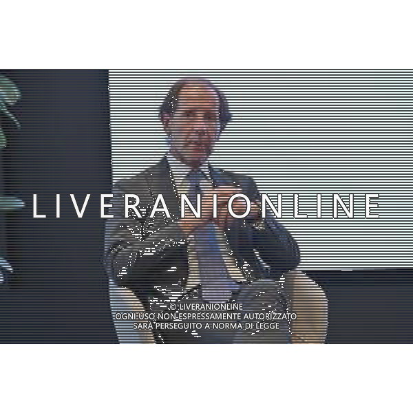 © TVRG conferenza Fondazione Milano Cortina 2026 e Deloitte nella Fabio Pompei Milano 20-09-2022 Il ruolo delle grandi aziende nella promozione dei valori dello sport, conferenza dibattito organizzata da Fondazione Milano Cortina 2026 e Deloitte Italia. Presenti Giovanni Malago\', presidente della Fondazione Milano Cortina 2026 e del CONI, Fabio Pompei, amministratore delegato di Deloitte Italia, Martina Caironi, campionessa Paralimpica di atletica e Deborah Compagnoni, campionessa Olimpica di sci alpino foto Roberto Garavaglia/ag. Aldo Liverani sas/AGENZIA ALDO LIVERANI SAS