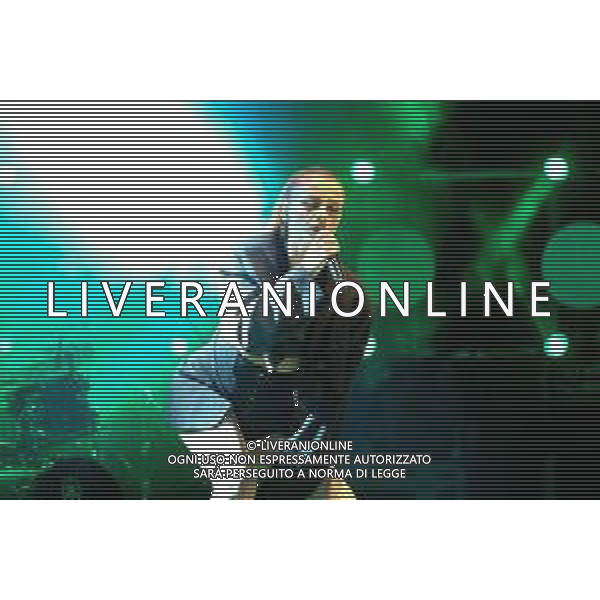 Verona, Italy. 07th September 2022. The italian singer Annalisa Scarrone as know with Annalisa pseudonym sings on stage during her live performs in Teatro Romano in Verona, for her first date of Nuda10 Club tour 2022. ©Roberto Tommasini / Agenzia Aldo Liverani