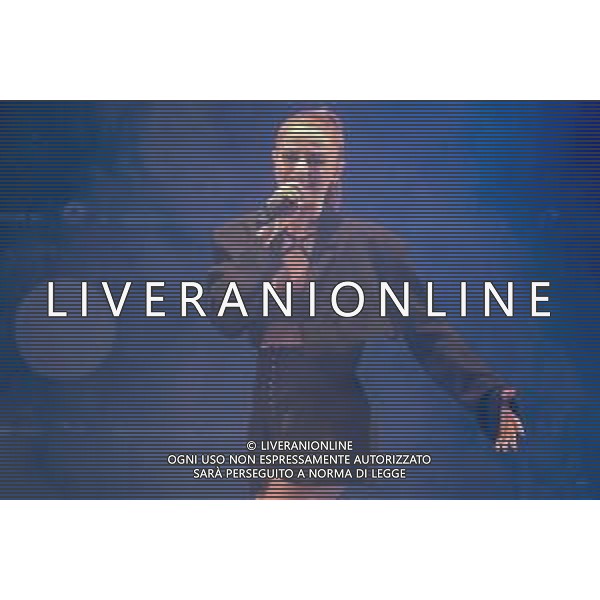 Verona, Italy. 07th September 2022. The italian singer Annalisa Scarrone as know with Annalisa pseudonym sings on stage during her live performs in Teatro Romano in Verona, for her first date of Nuda10 Club tour 2022. ©Roberto Tommasini / Agenzia Aldo Liverani