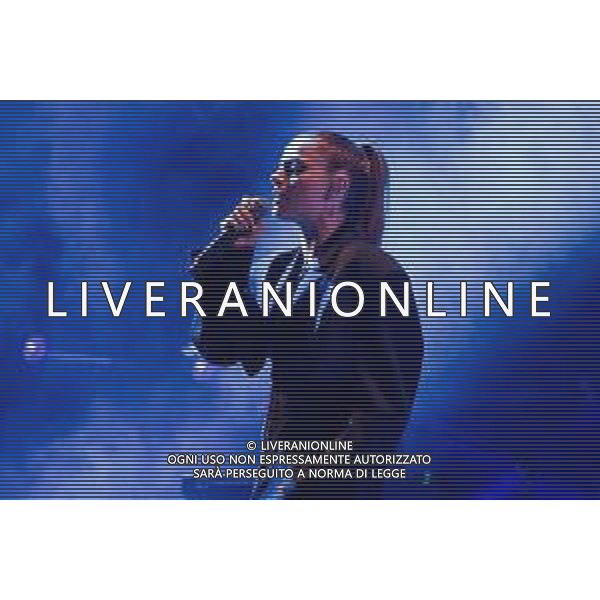 Verona, Italy. 07th September 2022. The italian singer Annalisa Scarrone as know with Annalisa pseudonym sings on stage during her live performs in Teatro Romano in Verona, for her first date of Nuda10 Club tour 2022. ©Roberto Tommasini / Agenzia Aldo Liverani