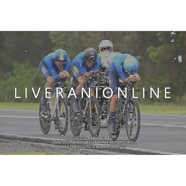 21-09-2022 World Championships Mixed Relay; 2022, Italia; Ganna, Filippo; Sobrero, Matteo; Affini, Edoardo; ©SIROTTI/AGENZIA ALDO LIVERANI SAS