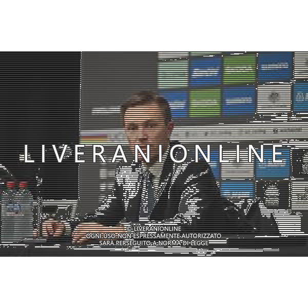 22-09-2022 Conferenza Stampa Mondiali Haute Savoie 2027; Lappartient, David; Wollongong; - Conferenza Stampa dell\'Uci per l\'assegnazione dei Mondiali di ciclismo del 2027 alla Francia, nella regione dell\'Alta Savoia. 22.09.2022 ©SIROTTI/AGENZIA ALDO LIVERANI SAS