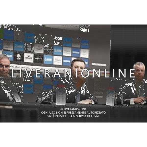 22-09-2022 Conferenza Stampa Mondiali Haute Savoie 2027; Lappartient, David; Wollongong; - Conferenza Stampa dell\'Uci per l\'assegnazione dei Mondiali di ciclismo del 2027 alla Francia, nella regione dell\'Alta Savoia. 22.09.2022 ©SIROTTI/AGENZIA ALDO LIVERANI SAS
