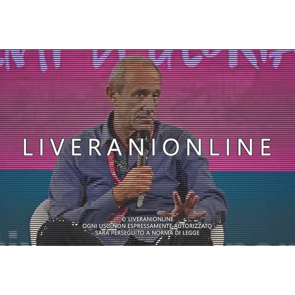 Festival dello Sport nella foto Ettore Messina Trento 22-09-2022 Sala Depero presso il Palazzo della Provincia Autonoma di Trento Ettore Messina la mia Olimpia tricolore, con Ettore Messina foto Roberto Garavaglia/ag. Aldo Liverani sas