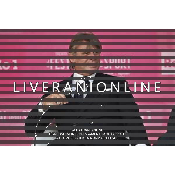 Festival dello Sport nella foto Sebino Nela Trento 22-09-2022 Piazza Duomo A voi la linea Rai Radio 1 racconta il calcio foto Roberto Garavaglia/ag. Aldo Liverani sas