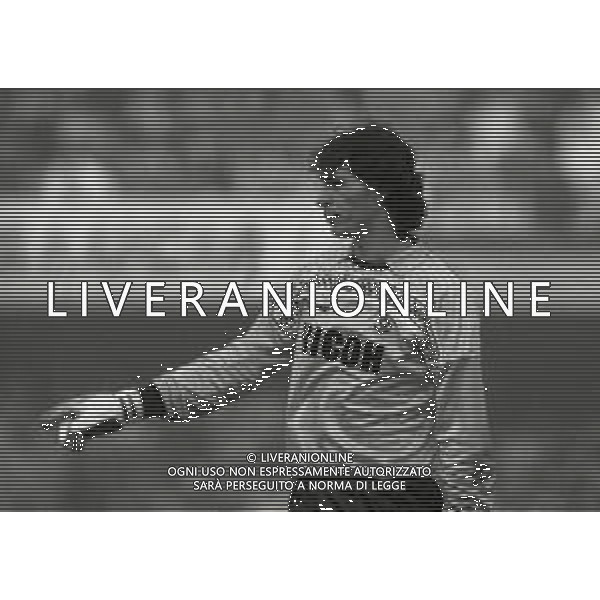 31-12-1988 VERONA CAMPIONATO DI CALCIO SERIE A VERONA-FIORENTINA 2-1 NELLA FOTO GIOVANNI CERVONE AG ALDO LIVERANI SAS