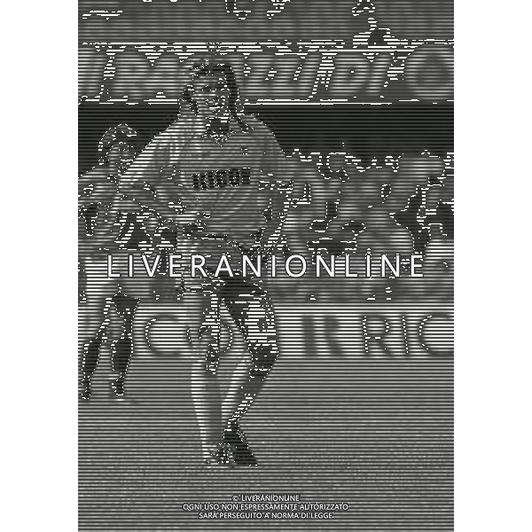 04-06-1989 VERONA CAMPIONATO DI CALCIO SERIE A VERONA-BOLOGNA 0-0 NELLA FOTO CLAUDIO CANIGGIA AG ALDO LIVERANI SAS