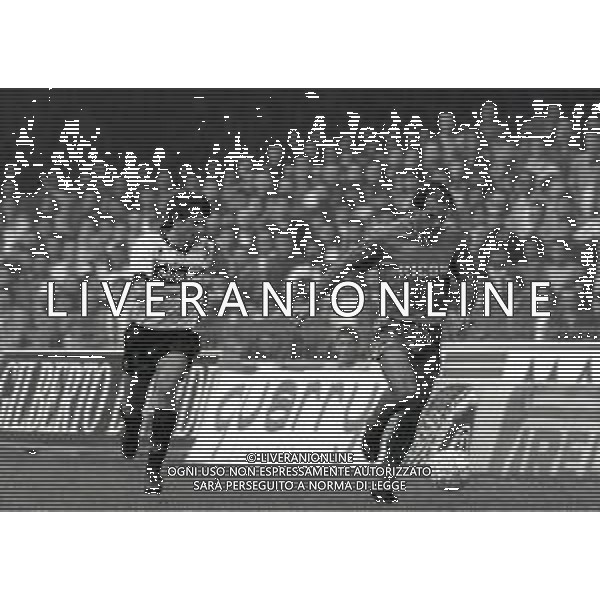23-10-1988 VERONA CAMPIONATO DI CALCIO SERIE A VERONA-INTER 0-0 NELLA FOTO GIUSEPPE VOLPECINA E ALESSANDRO BIANCHI AG ALDO LIVERANI SAS
