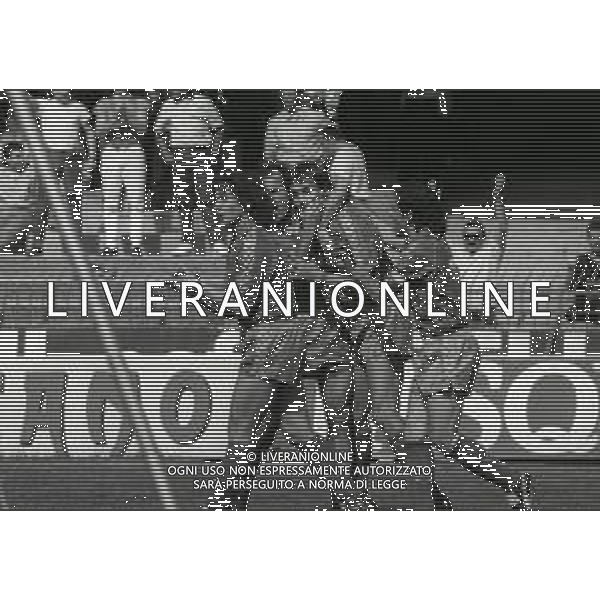 07-05-1989 VERONA CAMPIONATO DI CALCIO SERIE A VERONA-PISA 1-0 NELLA FOTO ABBRACCI GIOCATORI VERONA DOPO IL GOAL AG ALDO LIVERANI SAS