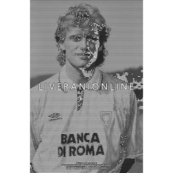 RETROSPETTIVA THOMAS DOLL CALCIATORE NELLA FOTO CON LA MAGLIA DELLA LAZIO CAMPIONATO CALCIO SERIE A 1991-1992 AG ALDO LIVERANI SAS