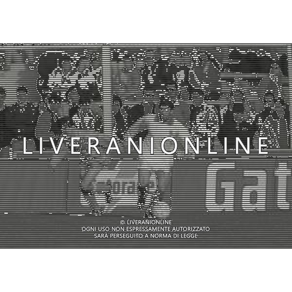 RETROSPETTIVA ALBERICO EVANI CALCIATORE NELLA FOTO ALBERICO EVANI CON LA MAGLIA DELLA NAZIONALE ITALIANA NELL\'ANNO 1991 AG ALDO LIVERANI SAS
