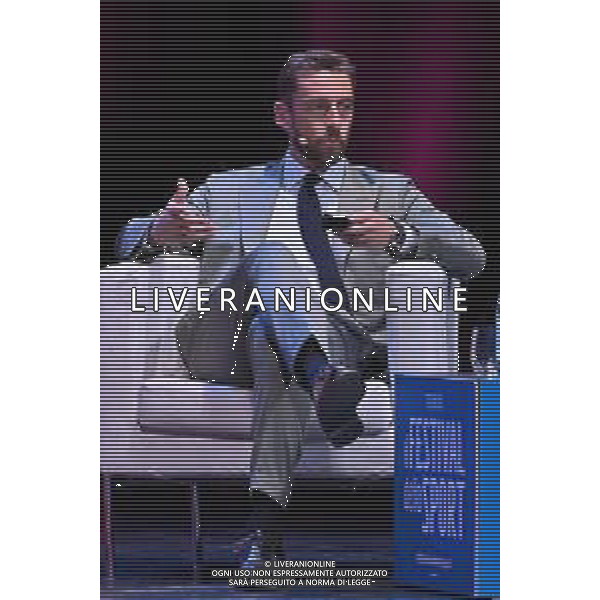 Festival dello Sport nella foto Claudio Marchisio Trento 23-09-2022 Teatro Sociale Bianco nero e azzurro, con Claudio Marchisio ex calciatore foto Roberto Garavaglia/ag. Aldo Liverani sas/AGENZIA ALDO LIVERANI SAS