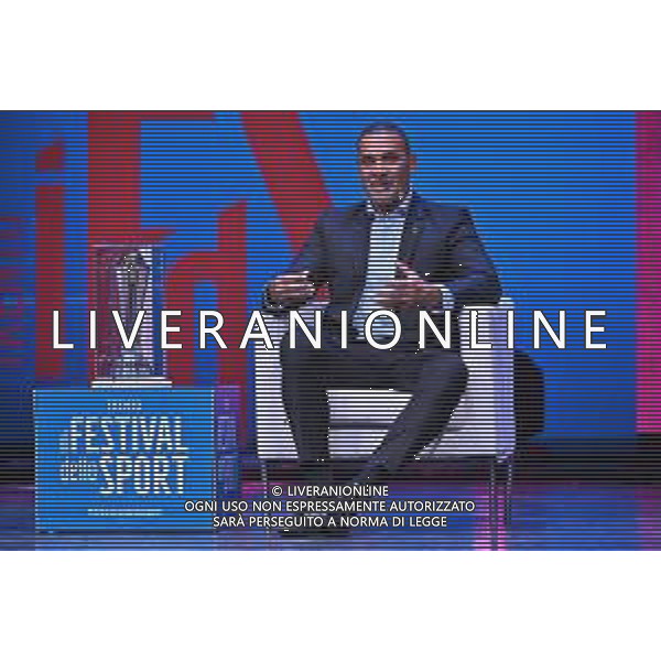 Festival dello Sport nella foto Ruud Gullit Trento 23-09-2022 Teatro Sociale Gullit e Sacchi gioco di coppa, con Ruud Gullit ex calciatore e Arrigo Sacchi ex allenatore foto Roberto Garavaglia/ag. Aldo Liverani sas/AGENZIA ALDO LIVERANI SAS