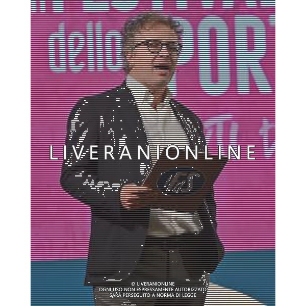 Festival dello Sport nella foto Andrea Di Caro giornalista sportivo Trento 24-09-2022 Sala Depero presso Palazzo Provincia Autonoma di Trento Zdenek Zeman bohemian rapsody, con Zdenek Zeman allenatore foto Roberto Garavaglia/ag. Aldo Liverani sas/AGENZIA ALDO LIVERANI SAS