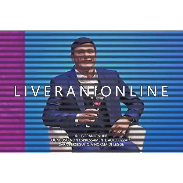 Festival dello Sport nella foto Javier Zanetti vicepresidente Inter Trento 24-09-2022 Auditorium Santa Chiara Batistuta e Zanetti forza Argentina, con Gabriel Omar Batistuta e Javier Zanetti ex calciatori foto Roberto Garavaglia/ag. Aldo Liverani sas/AGENZIA ALDO LIVERANI SAS