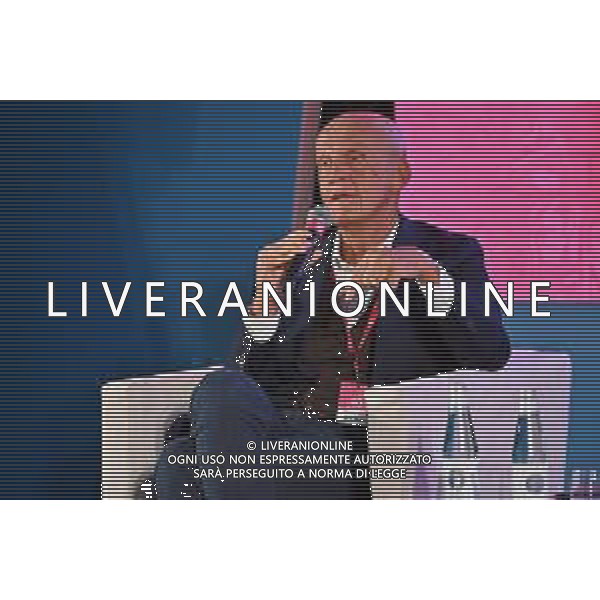 Festival dello Sport nella foto Pierluigi Collina Trento 24-09-2022 Palazzo della Regione Pierluigi Collina l\'arbitro mondiale, con Pierluigi Collina presidente commissione arbitri della FIFA foto Roberto Garavaglia/ag. Aldo Liverani sas/AGENZIA ALDO LIVERANI SAS