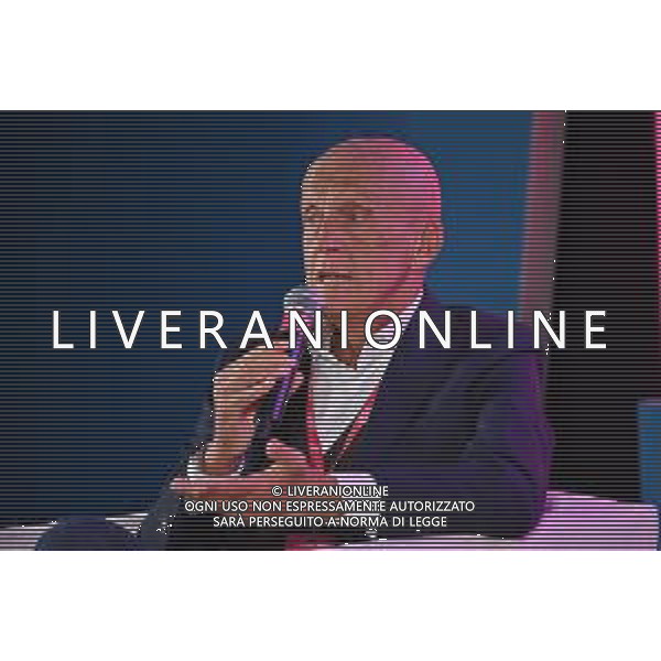 Festival dello Sport nella foto Pierluigi Collina Trento 24-09-2022 Palazzo della Regione Pierluigi Collina l\'arbitro mondiale, con Pierluigi Collina presidente commissione arbitri della FIFA foto Roberto Garavaglia/ag. Aldo Liverani sas/AGENZIA ALDO LIVERANI SAS