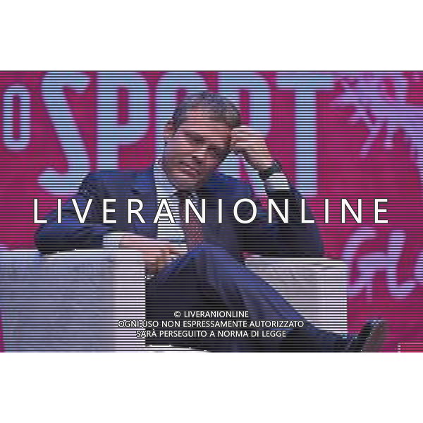 Festival dello Sport nella foto Lorenzo Casini presidente Lega Serie A Trento 24-09-2022 Teatro Sociale Gli stati generali del calcio italiano foto Roberto Garavaglia/ag. Aldo Liverani sas/AGENZIA ALDO LIVERANI SAS