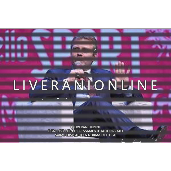 Festival dello Sport nella foto Lorenzo Casini presidente Lega Serie A Trento 24-09-2022 Teatro Sociale Gli stati generali del calcio italiano foto Roberto Garavaglia/ag. Aldo Liverani sas/AGENZIA ALDO LIVERANI SAS